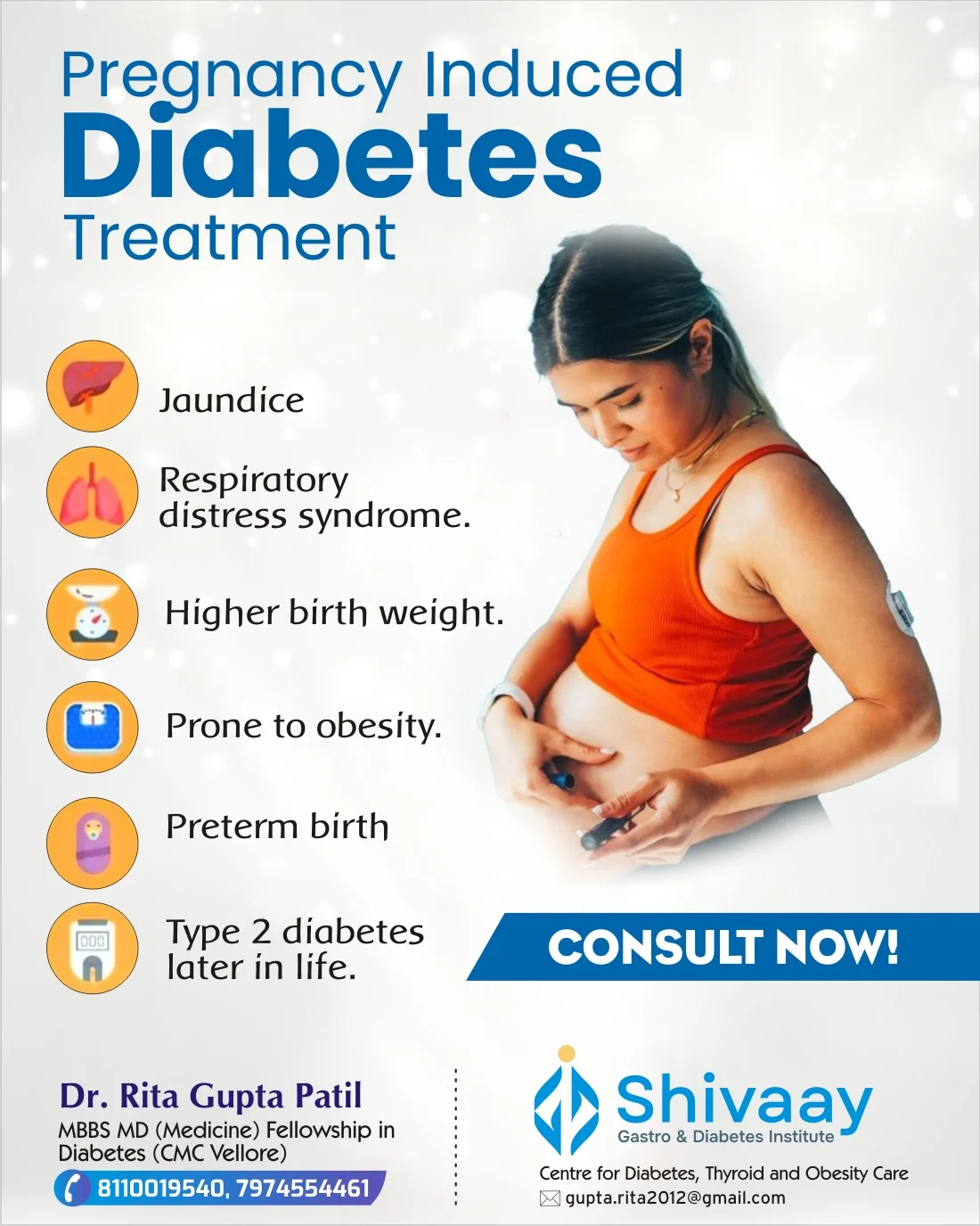 Pregnancy Induced Diabetes Treatment in Indore